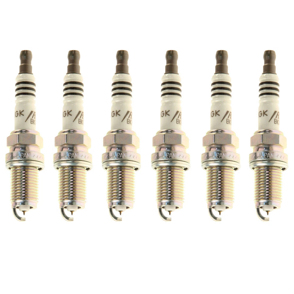 Set of 6 NGK Iridium IX Spark Plugs for Acura Ford Isuzu Nissan Toyota (L6 V6)