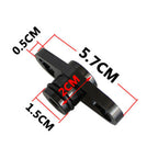 2X Fuel Rail Adapter with 6mm Tail for Mitsubishi Evo 1-3 Eclipse DSM