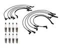 Denso 8mm Wire Set & 8 Iridium TT Spark Plugs for Ford 5.0L 5.8L V8