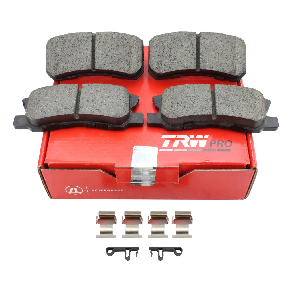TRW Pro Rear Ceramic Brake Pads for Dodge Avenger, Caliber, Mitsubishi Lancer, Patriot (2007–2014)