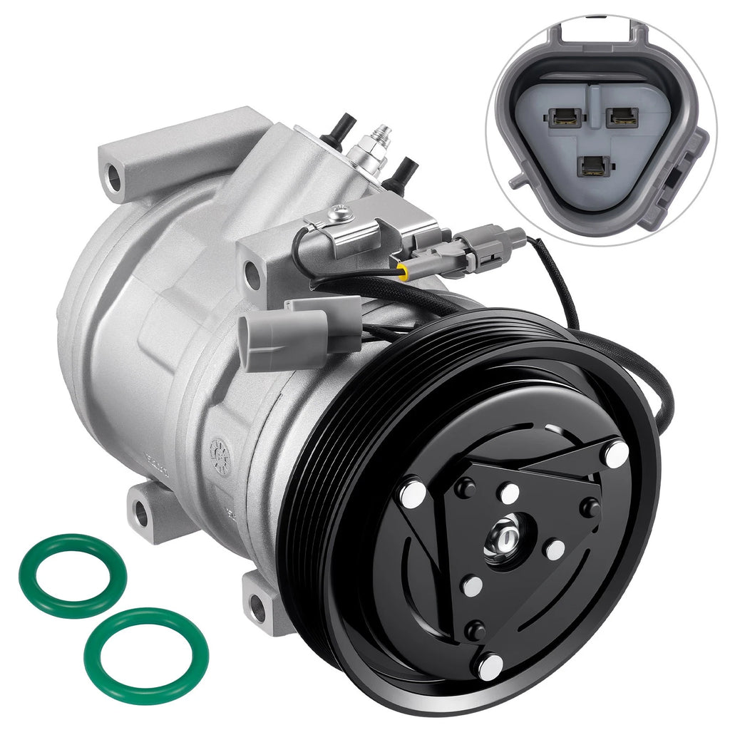 A/C Compressor w/ Clutch for Toyota Camry (2000–2006) Highlander (2001–2003) CO 28004C
