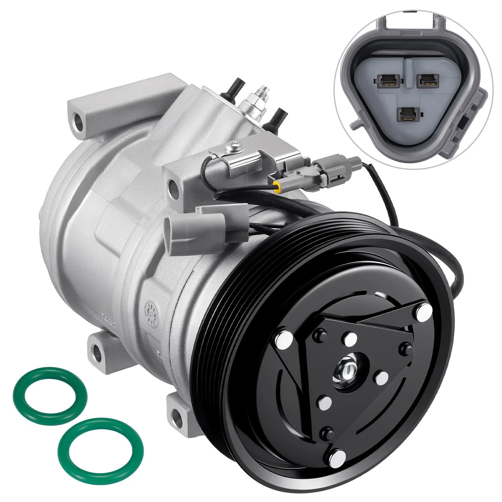 A/C Compressor w/ Clutch for Toyota Camry (2000–2006) Highlander (2001–2003) CO 28004C