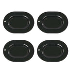 Set of 4 Trunk Floor Drain Plug Covers for GM Chevelle Cutlass Impala