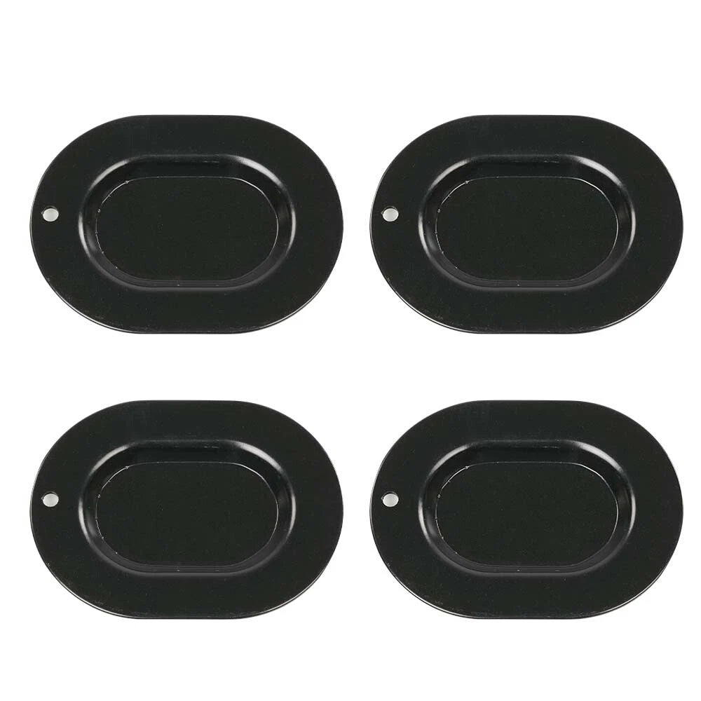 Set of 4 Trunk Floor Drain Plug Covers for GM Chevelle Cutlass Impala