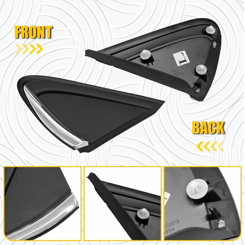 Left Fender Pillar Trim for Chevy Cruze (2016–2019)