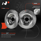 Front Disc Brake Rotors for Jeep Commander (2006–2010) Grand Cherokee (2005–2010)