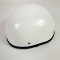 Bare Bones DOT Motorcycle Helmet for Universal Fit (XL) Pearl White Low Profile