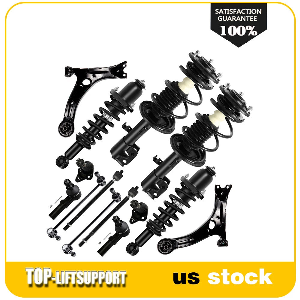 Complete Front Struts & Rear Shocks for Toyota Corolla (2009–2013)