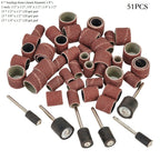 Sanding Drum Band Mandrel for Rotary Tool (1/2", 3/8", 1/4")