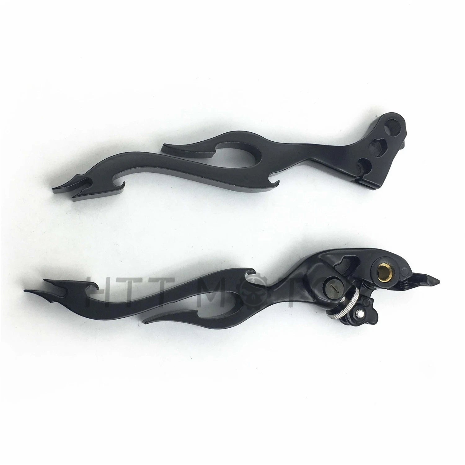 Black Flame Levers Control for Honda CBR600 F1 F2 F3 F4 F4i NC700 S/X (1991–2016)