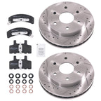 Front Brake Rotors and Pads Kit for GMC/Chevrolet K1500 Suburban (1992–1999)