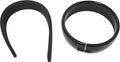 HardDrive 5 3/4" Frenched Headlight Trim Ring Black for Harley XL