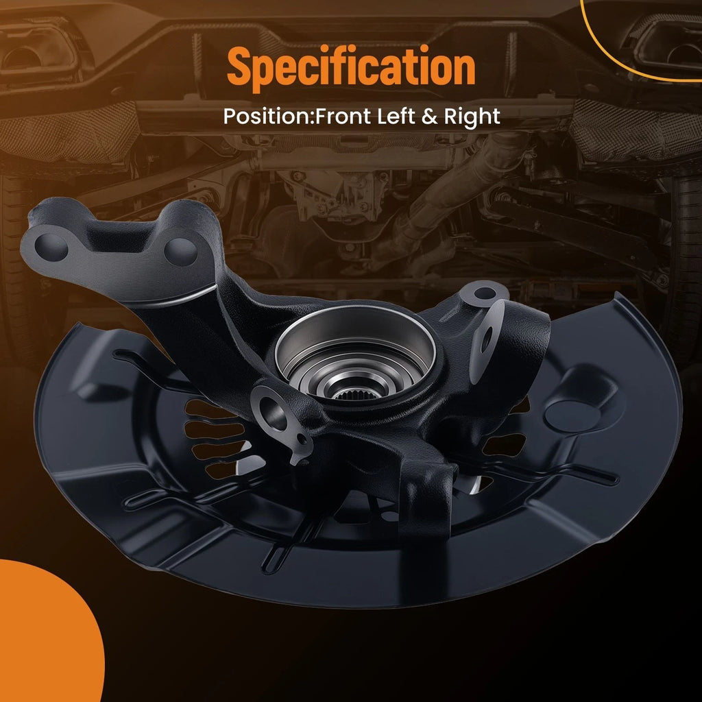 Front Left Steering Knuckle + Wheel Hub Bearing for Toyota Camry (2015–2017) KA686249