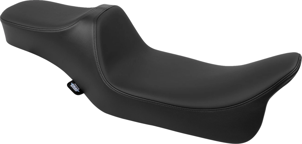 Predator III Seat for Harley-Davidson (Extended Reach, Smooth, Black Solar)