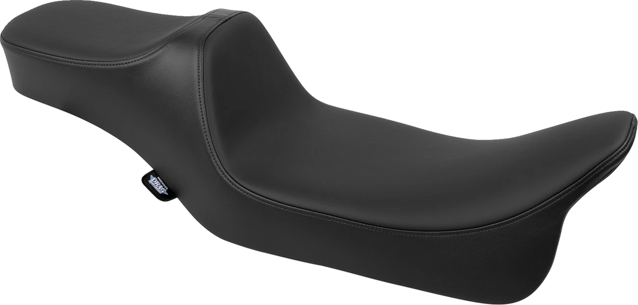 Predator III Seat for Harley-Davidson (Extended Reach, Smooth, Black Solar)
