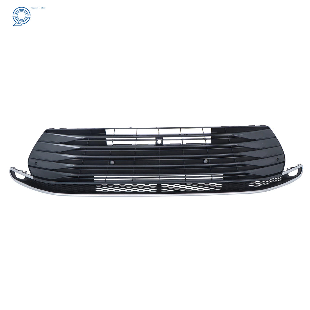 Front Lower Grille for Toyota Sienna (2021-2023) - Gloss Black Silver Gray