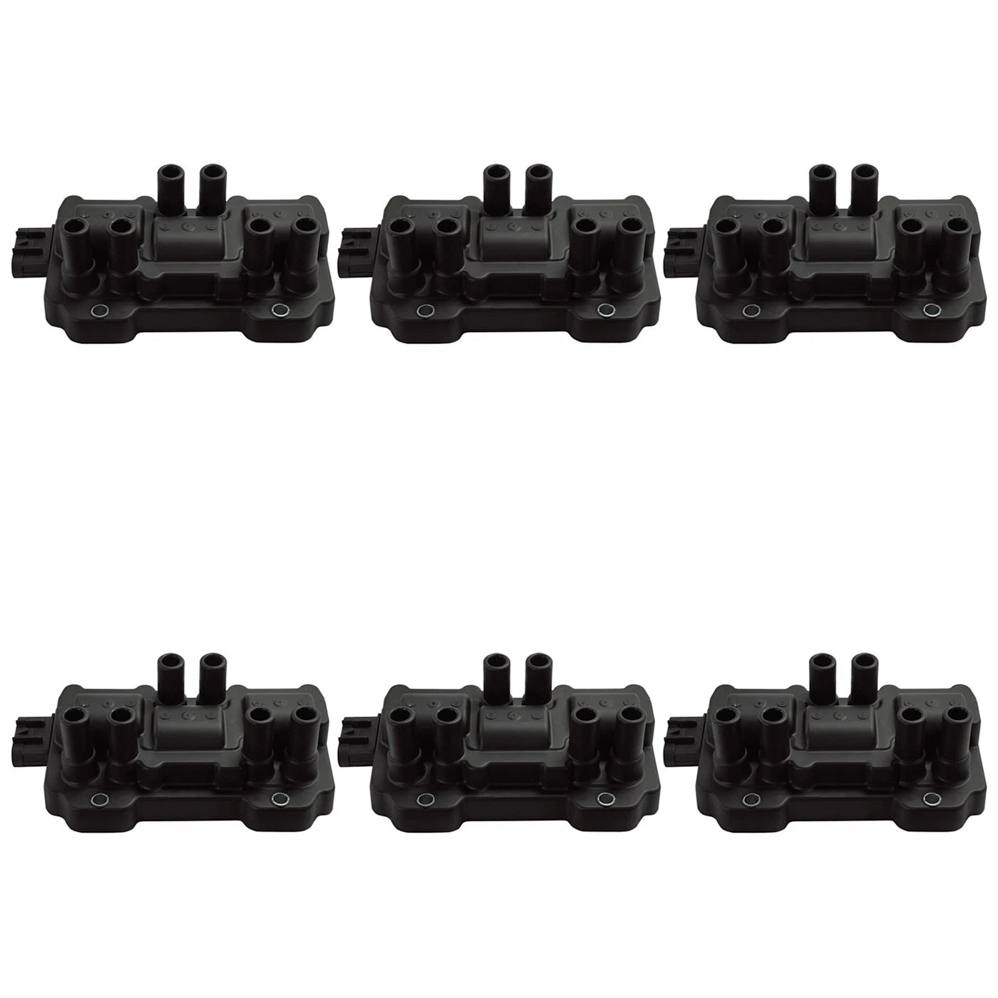 Set of 6 Ignition Coils for Chevy Express Van, GMC Sierra
