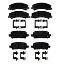 Set of 4 Semi-Metallic Brake Pads for Chevrolet Impala (2011–2013)