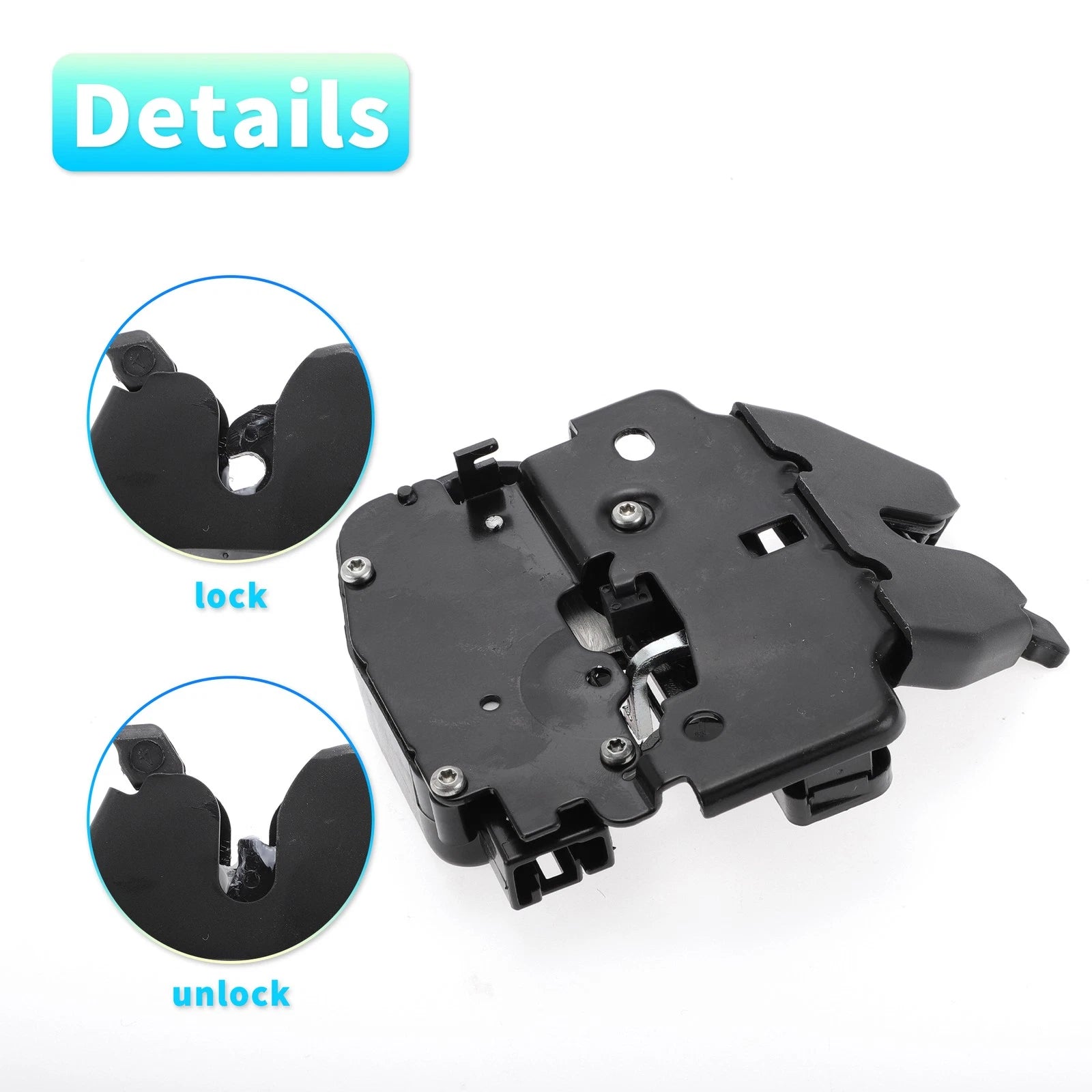 Rear Liftgate Door Lock Actuator Motor for Nissan Maxima (2016–2021) No. 846303TA0A