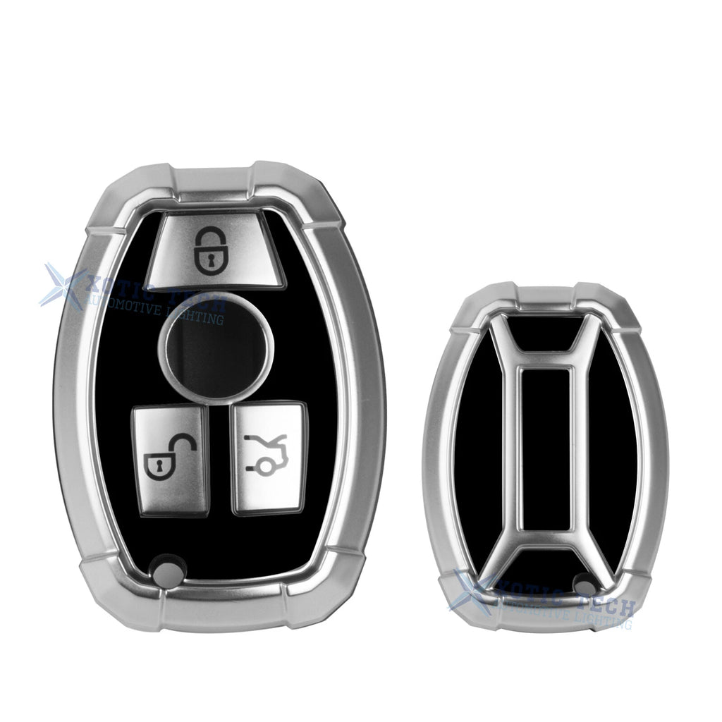 Remote Fob Key Cover Shell for Mercedes A B C E G (2014–2024)