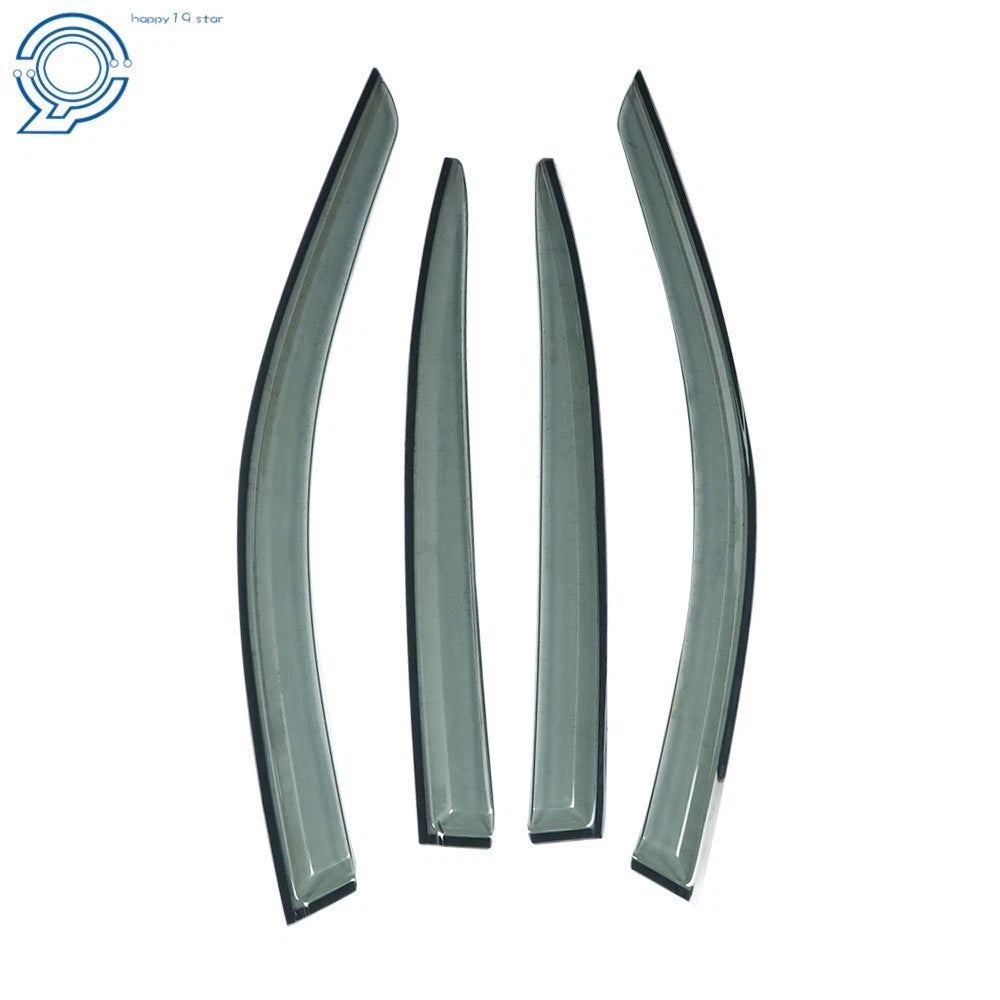 Set of 4 Window Visors for Infiniti Q50 (2014–2021) Smoke Tinted Acrylic