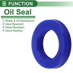 Set of 5 Oil Seal Rotary Shaft Seal 40x65x12mm High Pressure