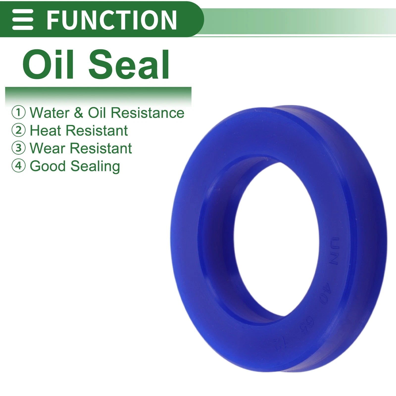 Set of 5 Oil Seal Rotary Shaft Seal 40x65x12mm High Pressure
