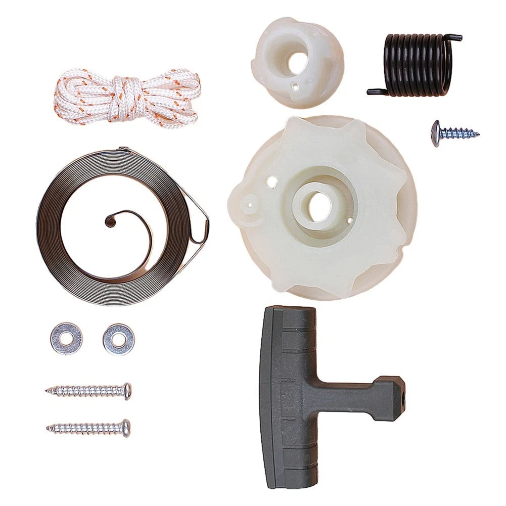 Recoil Starter Handle Pulley Spring for Stihl 137, 142, 235, 240, 235E, 236