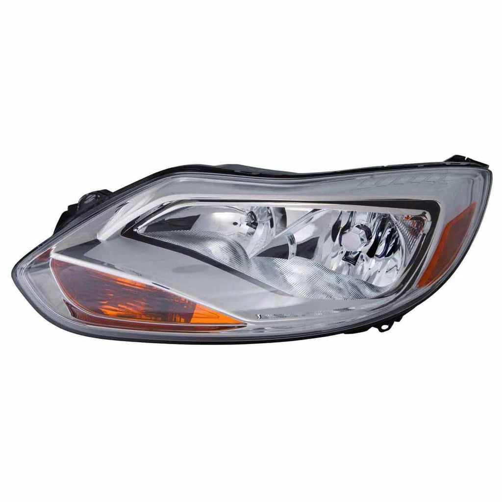 Replacement Aluminum Passenger Side Halogen Head Light Assembly