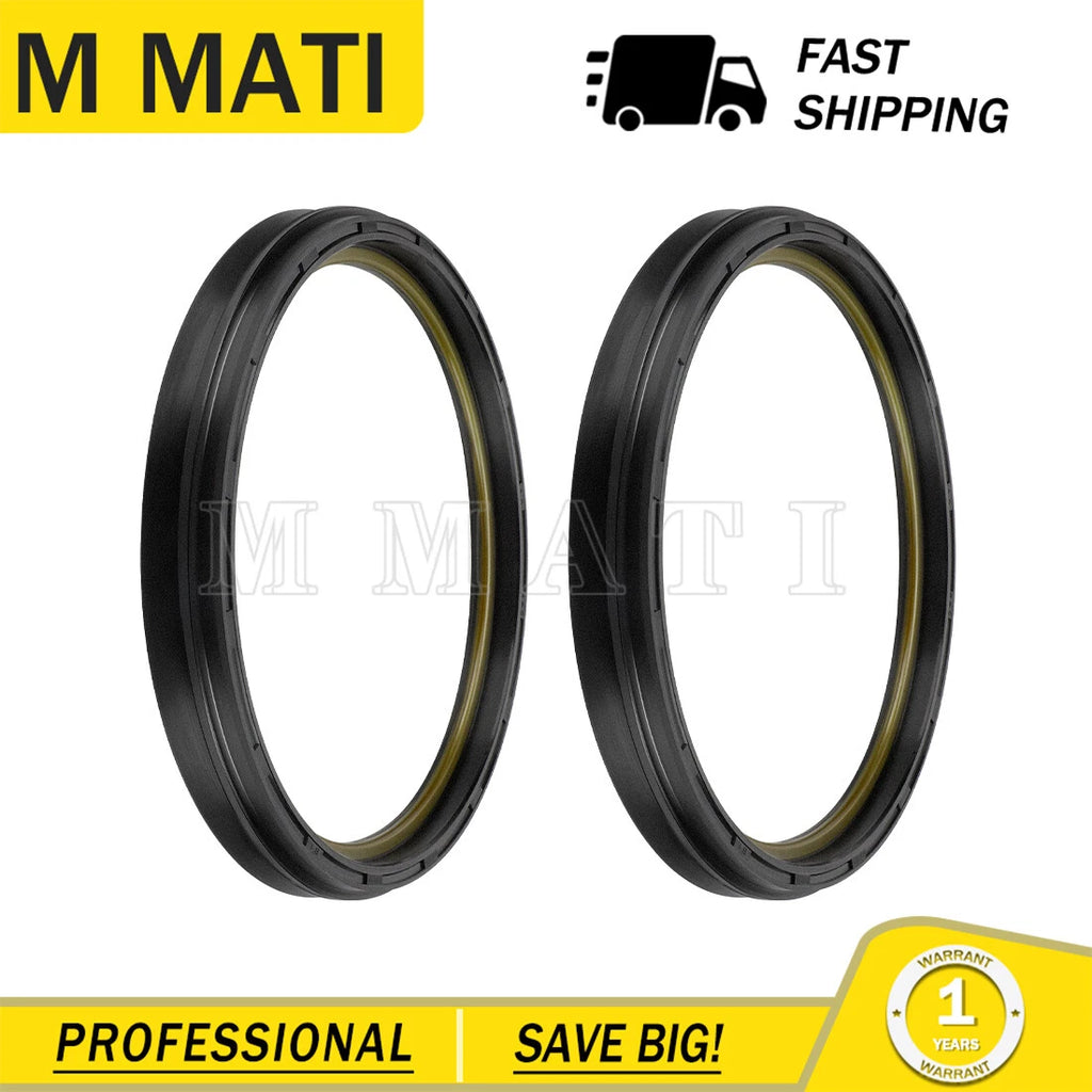 2X Front Brake Drum Dust Seal for Honda FourTrax 300 4x4 TRX300FW (1998–2000)