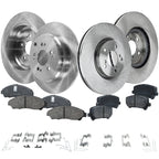 Brake Disc Rotors and Pads Kit for Honda Pilot (2015)