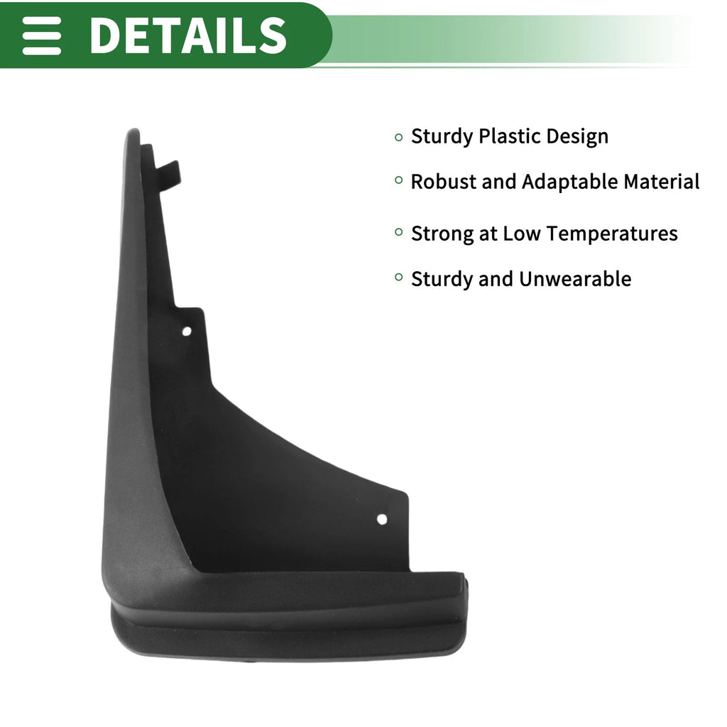 Mud Flaps Splash Guards for Ford Edge 2.0T (2012–2017) W/ Mount Accessories
