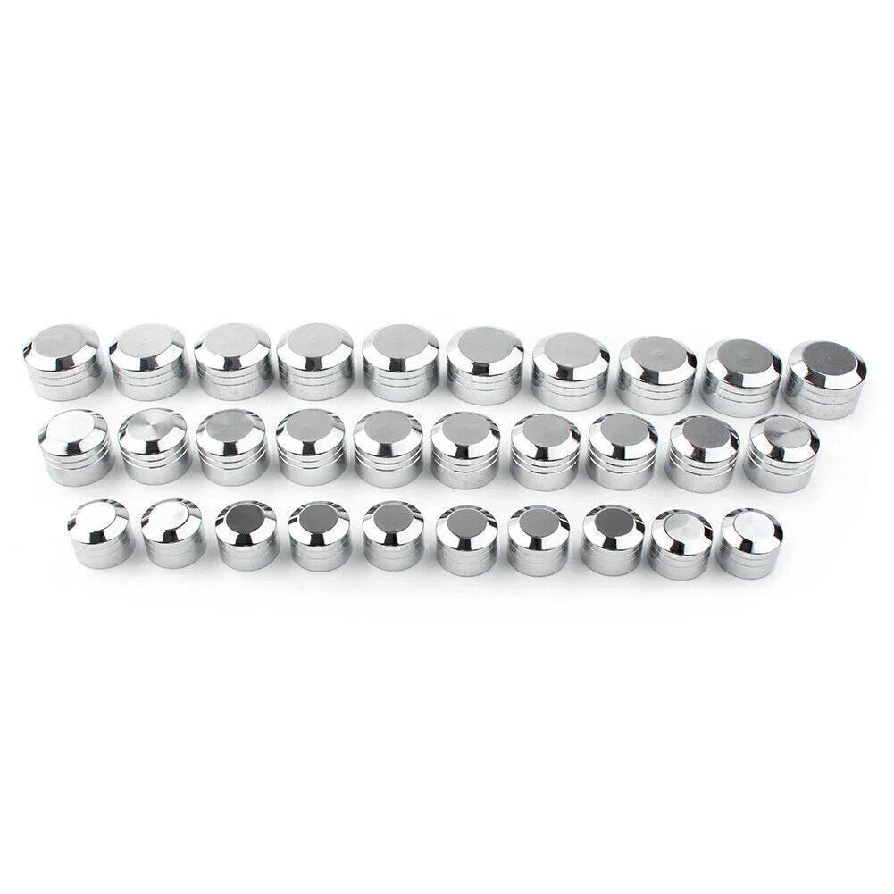 CNC 13mm Motor Bolt Topper Caps Covers for Harley