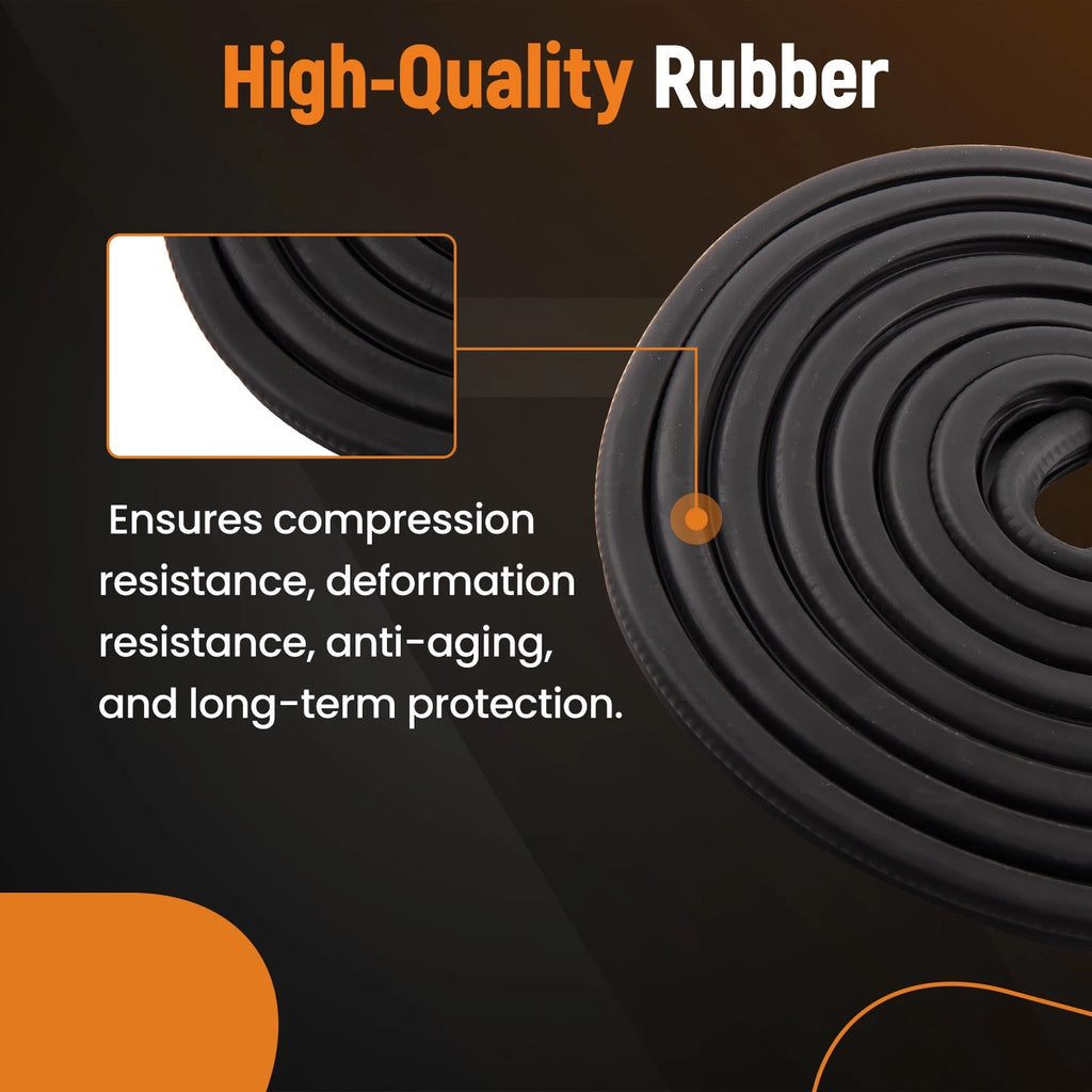 Door Rubber Weatherstrip Seal for Peterbilt 359/330/370/380 (1986–2007)