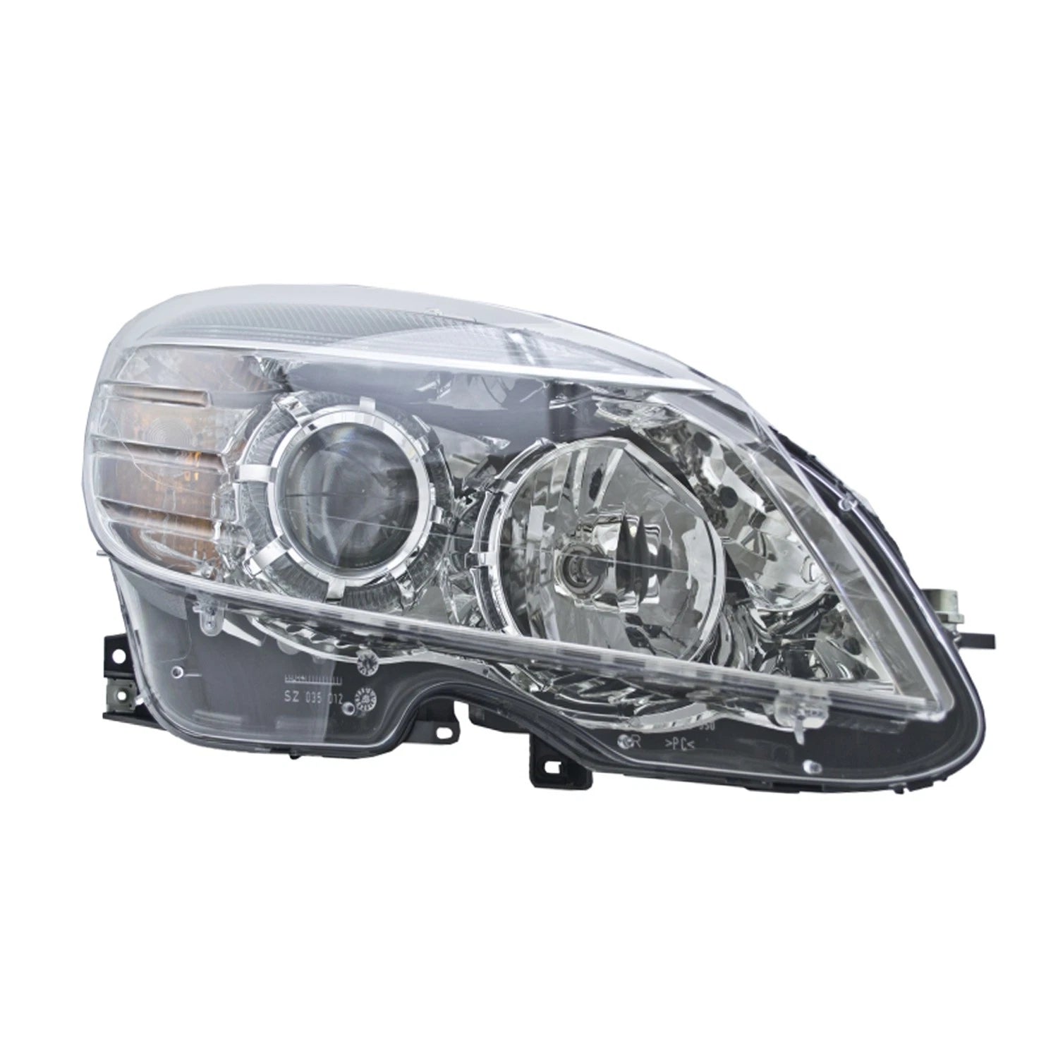 Replacement Halogen Headlight Assembly Passenger Side for Mercedes C300 (2008–2008)