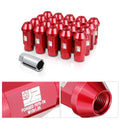 20Pcs M12x1.25 Closed End Knurled Acorn Lug Nuts for Universal Fit (N/A)