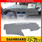 Dash Cover Mat for Toyota Camry (2007â2011) - Anti-Slip Gray Pad