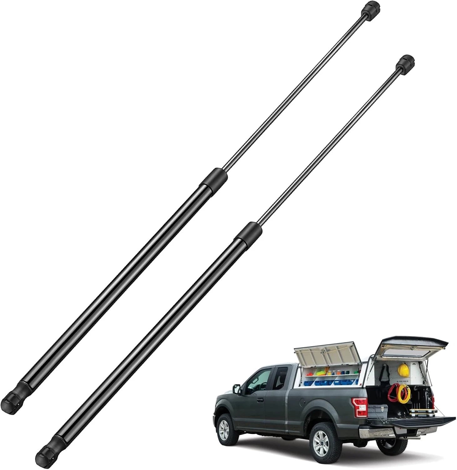 2X 20" Gas Strut for Truck Topper Cap Canopy Door Windows