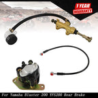 Rear Brake Master Cylinder Caliper & Hose for Yamaha Blaster 200 (2000–2006)