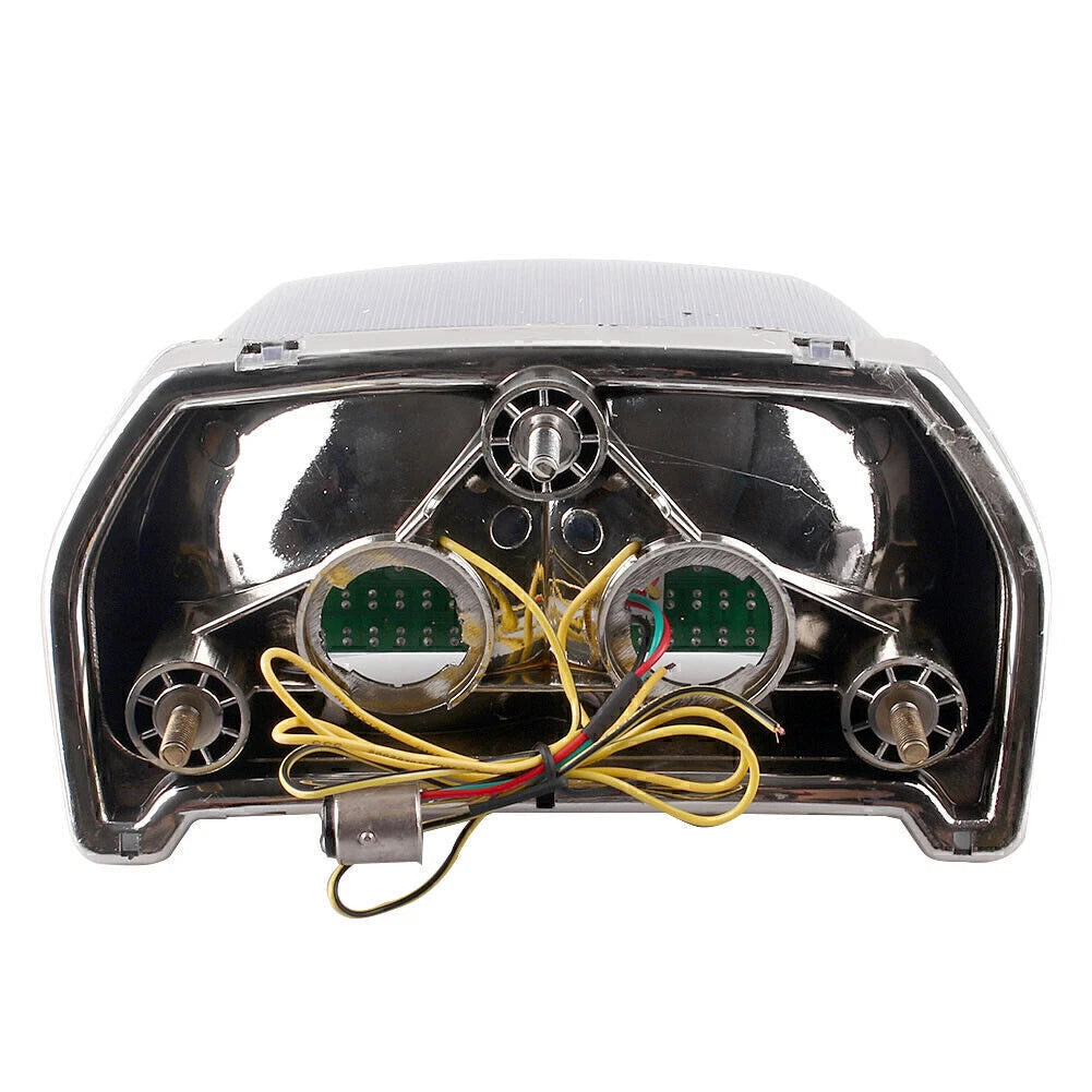Clear Integrated LED Tail Light Turn Signals for Kawasaki ZX-7R (1996–2001)