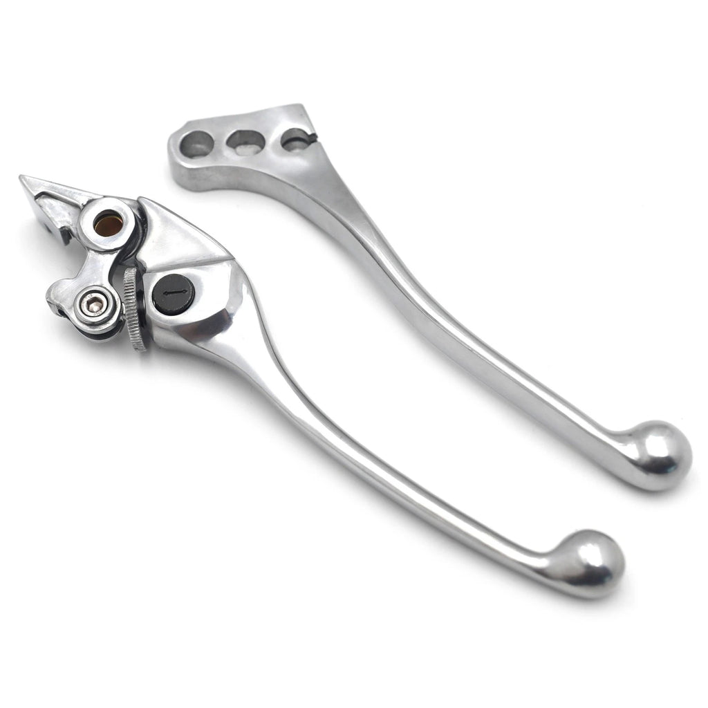 Set of 2 Silver Brake Clutch Hand Levers for Honda CBR600 F2 F3 F4 CBR900RR