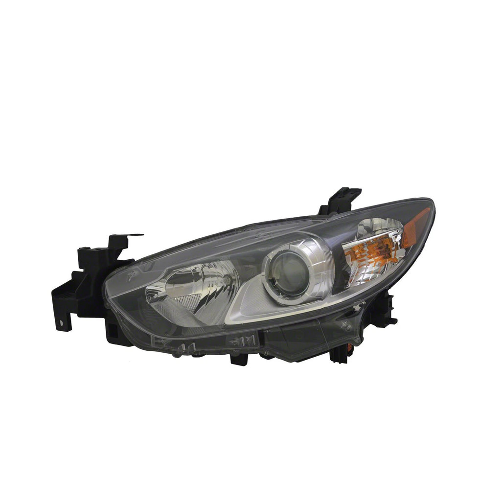 Replacement Driver Side Halogen Headlight Lens/Housing for 2014-17 Mazda Mazda 6