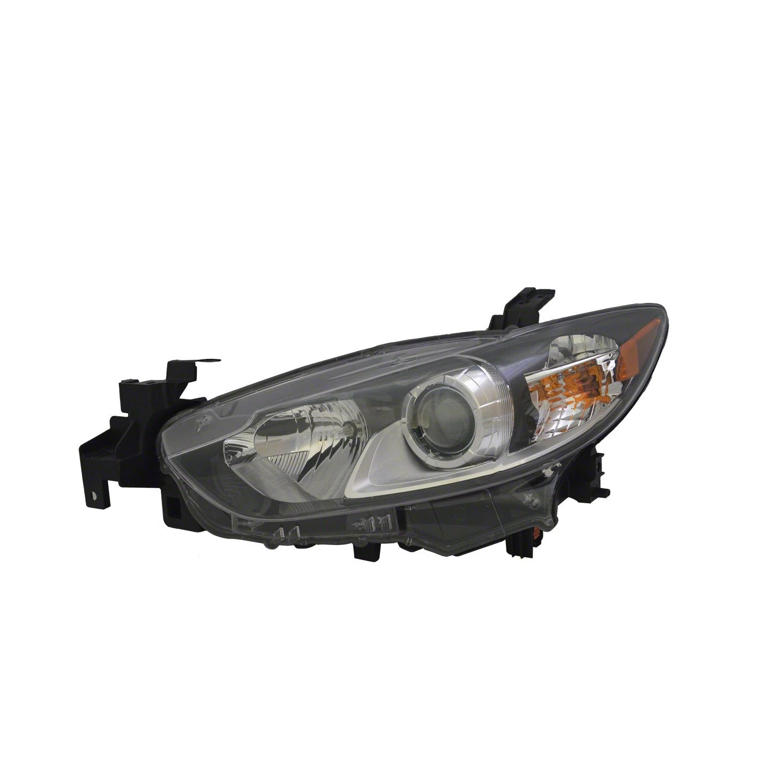 Replacement Driver Side Halogen Headlight Lens/Housing for 2014-17 Mazda Mazda 6