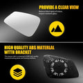 Left Side Heated Mirror Glass for BMW 320i 328d 328i 428i (2012–2018) 51167285003