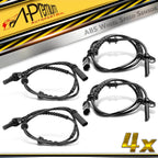 Set of 4 ABS Wheel Speed Sensors for BMW 740i 740Li 750i 750Li (2010–2015)