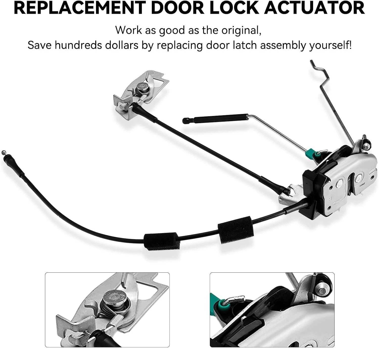 Rear RH Cargo Door Latch for Ford Econoline E150 E250 E350 (1992–1996)