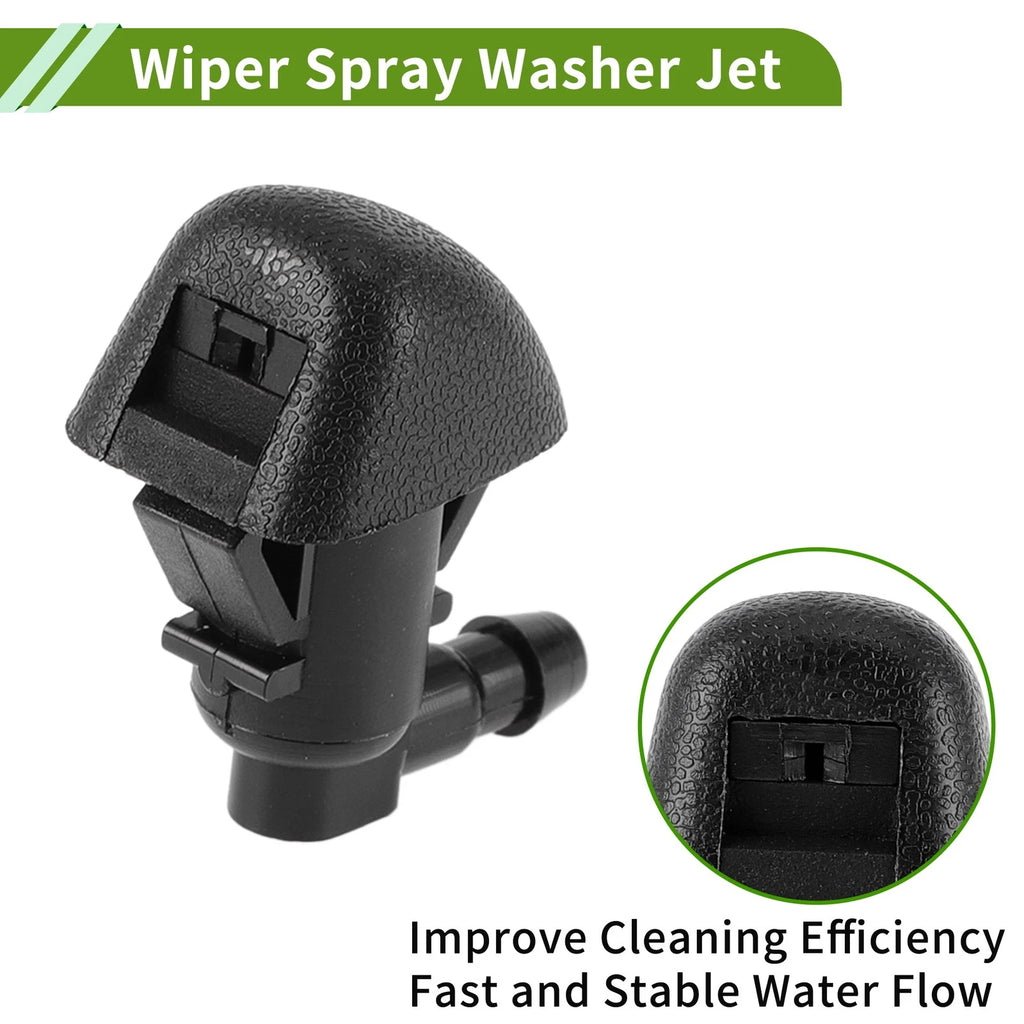 Windshield Washer Nozzle w/ Hose Connector for Toyota (No. 85381AE020)