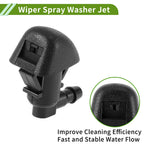 Windshield Washer Nozzle w/ Hose Connector for Toyota (No. 85381AE020)