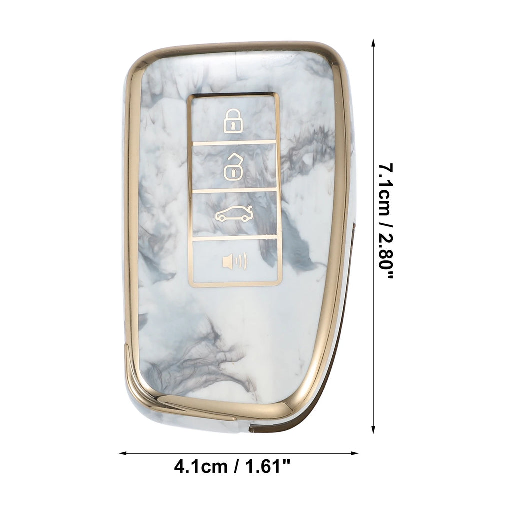 Key Fob Cover Case for Lexus ES350 RX GS LS NX (4 Button)