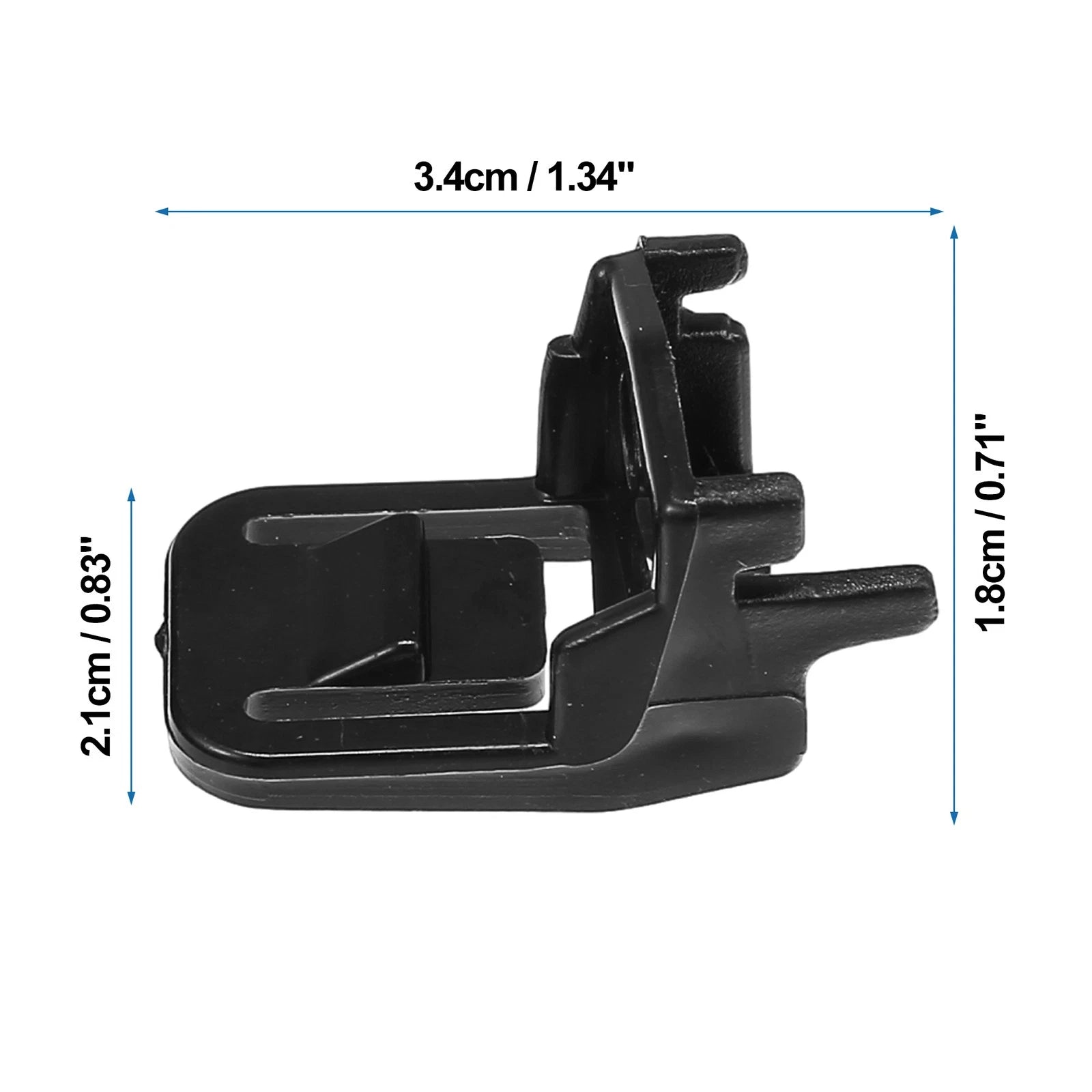 2 Pcs Front Left Side Headlight Clip No. 33155TEAT01 for Honda Civic (2016–2020)